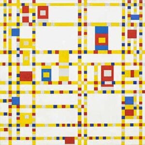 Broadway Boogie Woogie, Mondrian, 1942