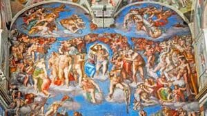 Juízo Final, Capela Sistina, Michelangelo, 1508-1512