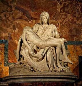 Pietà, Michelangelo, 1499