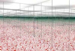 Campo de falos, Yayoi Kusama, 1965