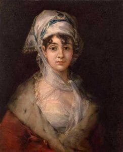Dona Antonia Zarate, Francisco de Goya, 1810-1811