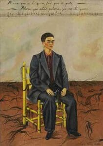 Autorretrato Com Cabelo Cortado, Frida Kahlo, 1940